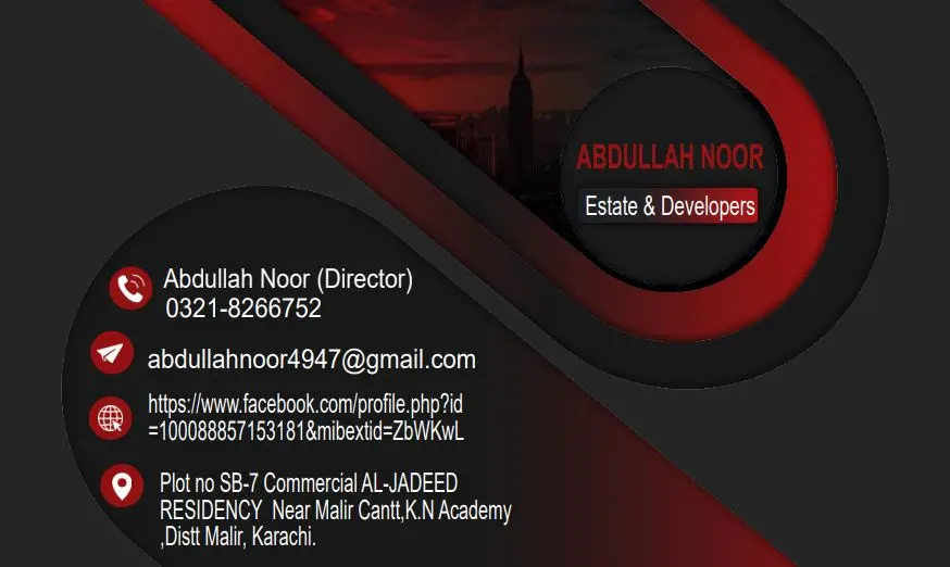 Abdullah Noor Estate & Developers in Karachi (2)